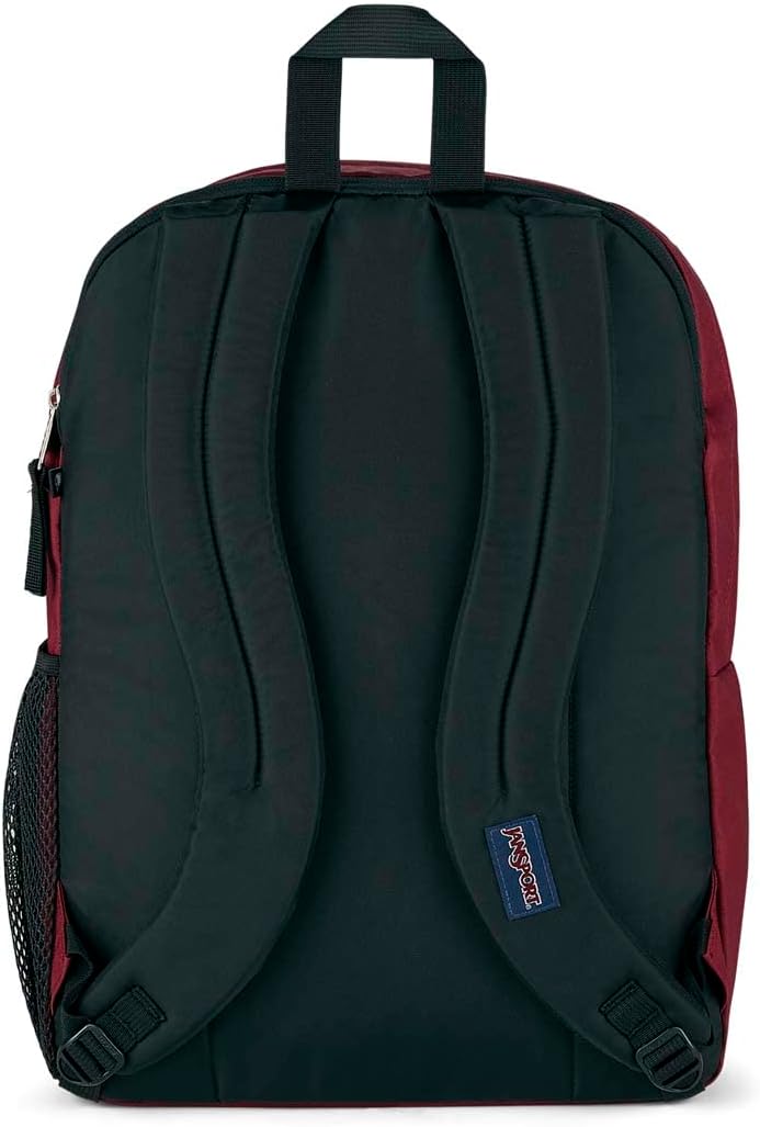 JanSport Laptop Backpack - Computer Bag with 2 Compartments, Ergonomic Shoulder Straps, 15” Laptop Sleeve, Haul Handle - Book Rucksack - Russet Red - Image 2
