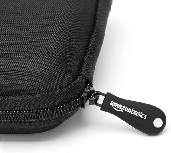 Amazon Basics Small Hard Shell Carrying Case For My Passport Essential External Hard Drive 1 Pack, Black - Image 4
