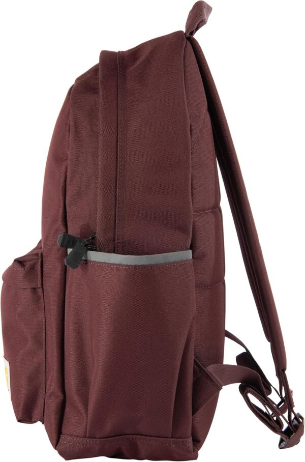 Carhartt 21L, Durable Water-Resistant Pack W/ 15" Laptop Sleeve and Multiple Organizational Compartments, Classic Backpack (Port), PFAS Free - Image 3