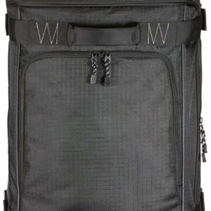 Amazon Basics Ripstop Wheeled Travel Duffel Bag, Telescoping Handle, 30", Black