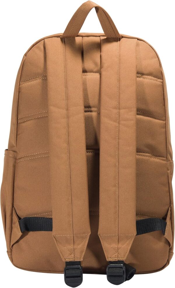Carhartt 21L Classic Daypack, Durable Water-Resistant Pack with Laptop Sleeve, Brown, Containts PFAS - Image 3