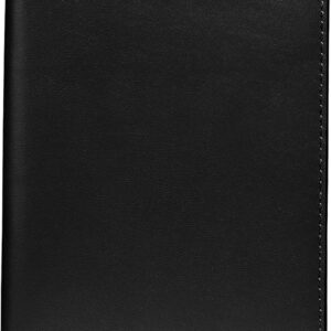 Coach Mens Passport Case in Refined Calf, Black