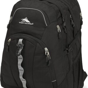 High Sierra Access 2.0 Laptop Backpack, Black, One Size