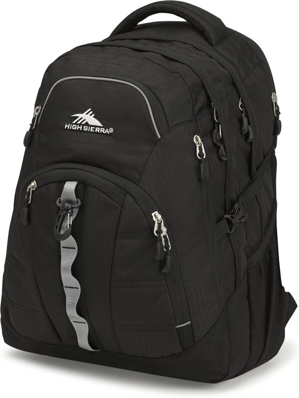 High Sierra Access 2.0 Laptop Backpack, Black, One Size