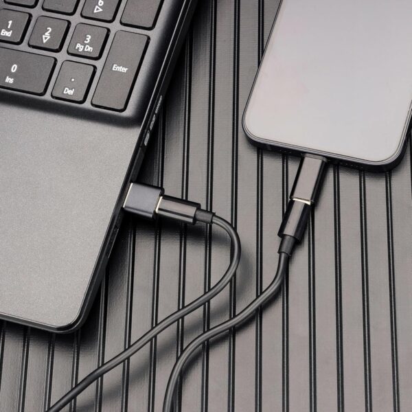 Multi-Functional Compact Cable Card with 22" USB-C Cable & USB-A/Micro-USB/Light/OTG USB Adapter Kit Cable Convertor Storage Box for Traveling Phone Pad Charging PC Computer Data Transfer - Image 7
