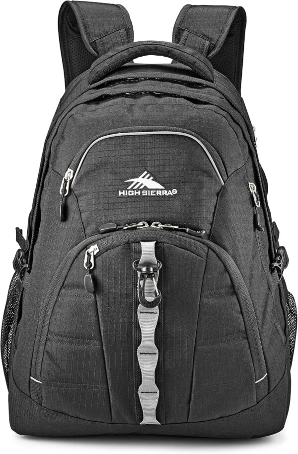 High Sierra Access 2.0 Laptop Backpack, Black, One Size - Image 2